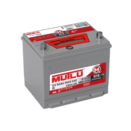 MUTLU JIS 60 А/h 520 А R+ 230x175x200 мм