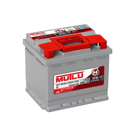 MUTLU 50 А/h 420 А R+ 207x175x190 мм