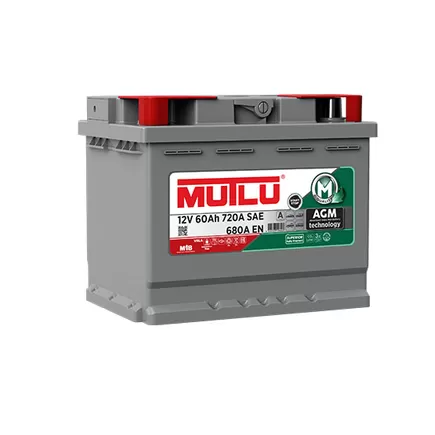 MUTLU AGM 60 A/h 680 А R+ 242x175x190 мм