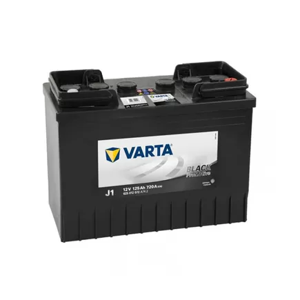 Varta Promotive Black J1 125 A/h 750 A R+ (625 012 072) 347x173x290 мм