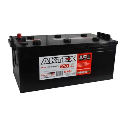 AkTex 6CT-220VL(R) 220 A/h 1550 А R+ 518x274x237 мм