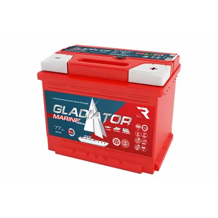 Gladiator Marine Ultra 75 A/h 278x175x190 мм (лодочный)