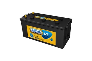 AKOM 6СТ-225 Евро 225 A/h 1350 А L+ 518x274x242 мм