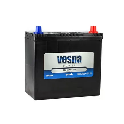 Vesna Power 55 A/h 490 А R+ 238х128х220 мм