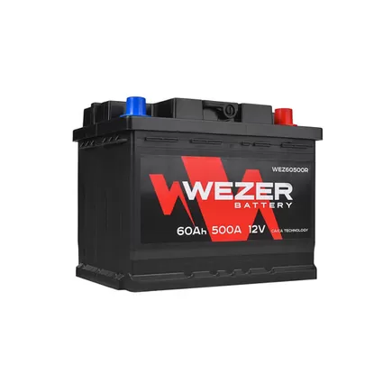 Wezer WEZ60500R 60 A/H 500 A R+ 242x174x190 мм