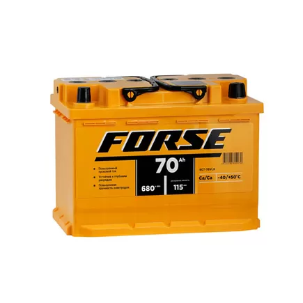 Forse 70 R 70 A/h 680 A R+ 278x175x190 мм