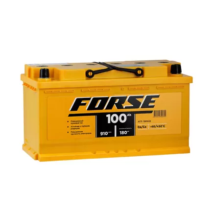 Forse 100 R 100 A/h 910 A R+ 353x175x190 мм