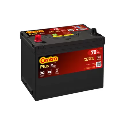 Centra Plus CB705 70 A/h 540 A L+ 260x175x200 мм
