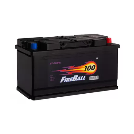 FIRE BALL 6СТ-100 NR Euro 100 A/h 810 A R+ 353x175x190 мм