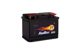 FIRE BALL 6СТ-77 NR Euro 77 A/h 670 A R+ 278x175x190 мм