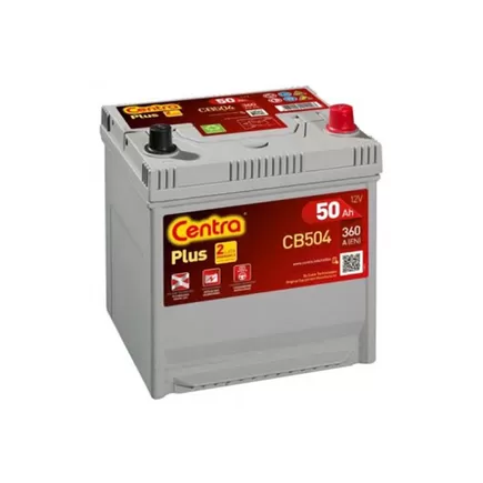 Centra Plus CB504 50 A/h 360 A R+ 219x173x220 мм