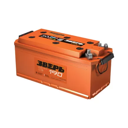 Зверь 6СТ-190 Евро 190 A/h 1400 А L+ 514x210x218 мм