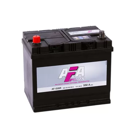 AFA Plus 68 A/h 550 A L+ 260x173x220 мм