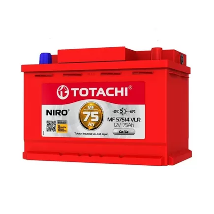 Totachi MF 57514 75 A/h 770 A R+ 278x175x190 мм