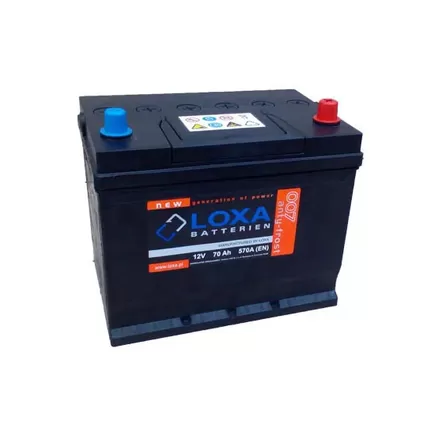 Loxa JIS 70 A/h 570 A R+ 260x175x225 мм