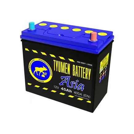 Tyumen Battery Asia 45 A/h 400 A R+ 238x129x227 мм