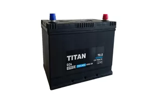 Titan Classic Asia 70 A/h 600 A R+ 260x173x220 мм