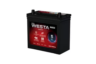 Westa Red Asia 50 A/h 480 A R+ 238x128x220 mm