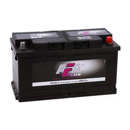 Afa Plus 100 A/h 830 A R+ 353x175x190 мм