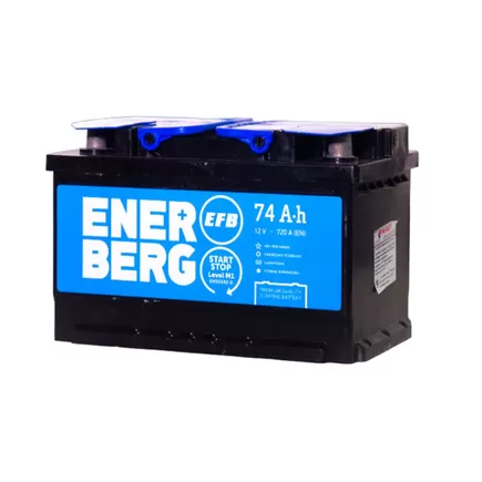 Enerberg EFB 74 A/h 720 A R+ 278x175x175 мм (низкий)