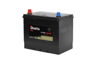 Sparta EFB Asia 75 A/h 710 A L+ 260x170x220 мм