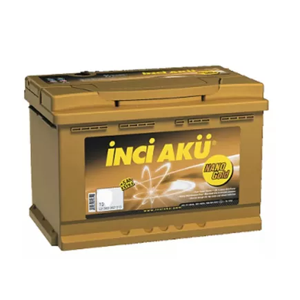 Inci Aku Nanogold 72 А/h 760 A R+ 278x175x190 мм