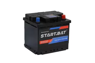 СтартБат 45 A/h 410 А R+ 6СТ-45е 207x175x190 мм