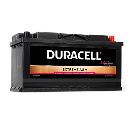 Duracell Extreme AGM 105 A/h 950 A R+ 393x175x190 мм