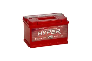 Hyper 75 A/h 700 A R+ 278х175х175 мм (низкий)