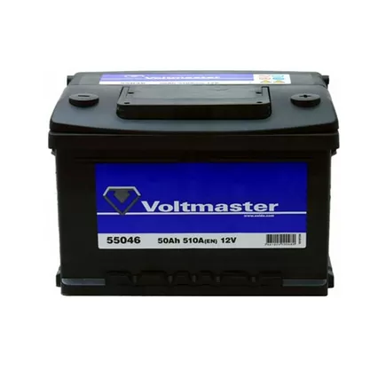 Voltmaster 55046 50 А/h 510 А R+ 242x175x190 мм