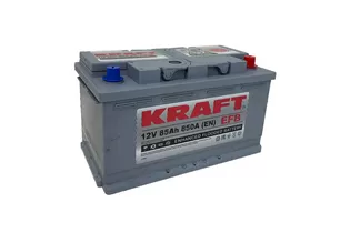Kraft Classic EFB 85 A/h 850 A R+ 315x175x190 мм