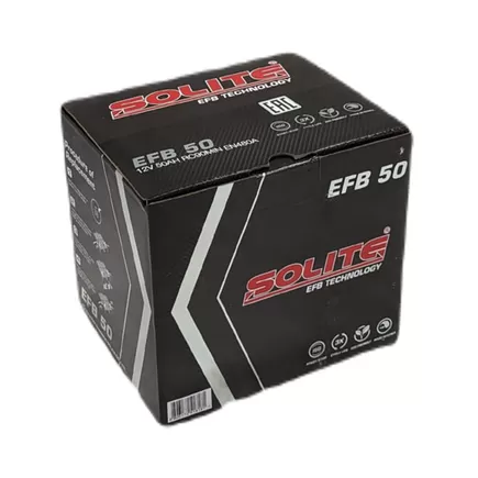 Solite EFB 50 A/h 480 А R+ 207x175x190 мм
