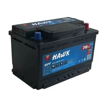 Hawk 70 A/h 720 A R+ 278x175x190 мм