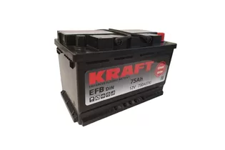 Kraft EFB StartStop 75 A/h 730 A R+ 315х175х190 мм