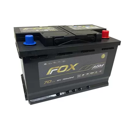 Fox AGM 70 A/h 720 A R+ 278x175x190 мм
