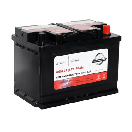 LEOCH AGM-L3 70 A/h 760 A R+ 278x175x190 мм