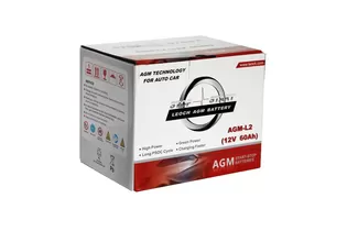 LEOCH AGM-L2 60 A/h 680 A R+ 242x175x190 мм