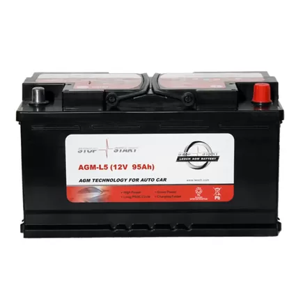 LEOCH AGM-L5 95 A/h 900 A R+ 353x175x190 мм