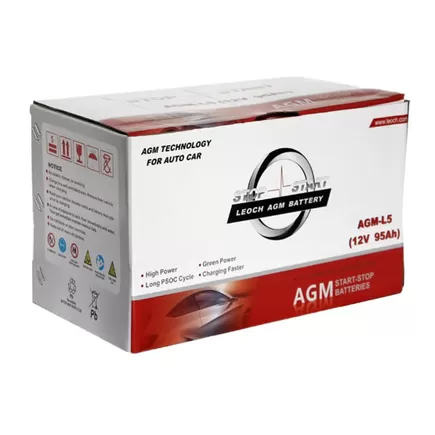 LEOCH AGM-L5 95 A/h 900 A R+ 353x175x190 мм