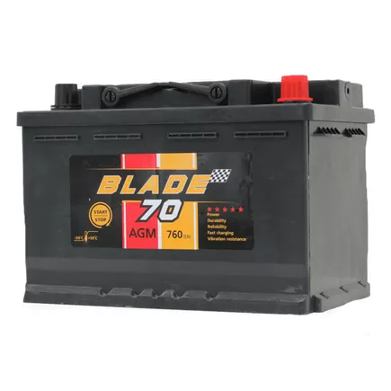 Blade AGM 70 A/h 760 A R+ 278x175x190 мм
