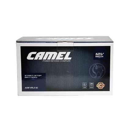 Camel AGM 92 A/h 850 A R+ 353x175x190 мм