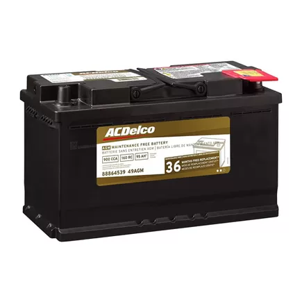 ACDelco AGM 95 A/h 900 А R+ 353x175x190 мм