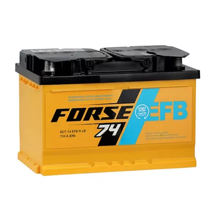 Forse EFB 74 A/h 750 A R+ 278x175x190 мм