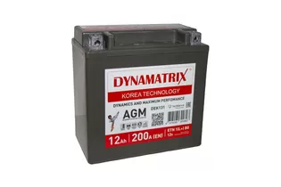 Dynamatrix-Korea AGM DEK131 12 A/h 200 A L+ 150x87x145 мм