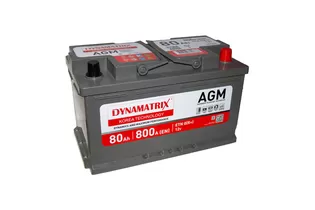 Dynamatrix-Korea DEK800 AGM 80 A/h 800 A R+ 315x175x190 мм