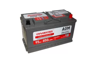 Dynamatrix-Korea DEK1050 AGM 105 A/h 950 A R+ 393x175x190 мм
