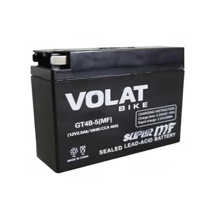 VOLAT GT4B-5 MF 2,5 A/h 40 А R+ 113х38х85 мм