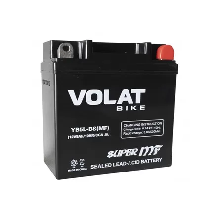 VOLAT  YB5L-BS MF 5 A/h 65 A R+ 120х60х130 мм