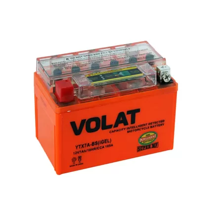 VOLAT YTX7A-BS iGEL  7 A/h 105 A L+ 150х87х93 мм