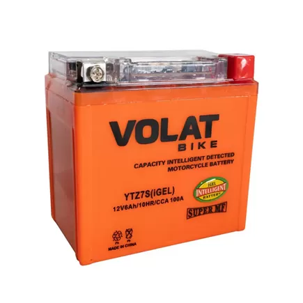 VOLAT YTZ7S-BS iGEL 6 A/h 100 A R+ 113х70х105 мм